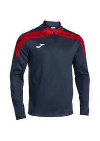 Joma Championship VIII 1/4-Zip Sweatshirt Kinder 336 - marineblau/rot 152