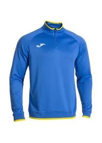Joma Combi Premium 1/4-Zip Sweatshirt Kinder 709 - royalblau/gelb 104