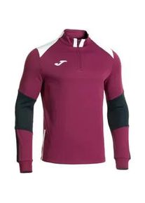 Joma Danubio IV 1/4-Zip Sweatshirt Kinder 653 - bordeaux 104