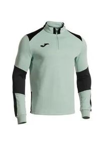 Joma Danubio IV 1/4-Zip Sweatshirt Kinder 433 - grau/schwarz 128