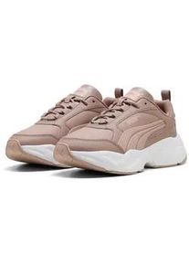 Puma Cassia 2.0 Leder Plateau Sneaker Damen 06 - sandstone/rose latte/Puma white 39