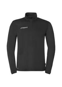 Uhlsport Essential 1/4-Zip Sweatshirt Kinder schwarz/wei&szlig; 128