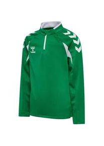 Hummel hmlCORE 2.0 1/2-Zip Sweatshirt Kinder 6129 - jelly bean/white 152