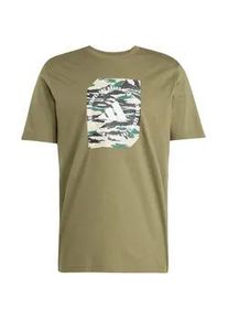 Adidas Camo Shape Graphic T-Shirt Herren JM0388 - olive strata M/T