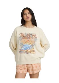 Sweatshirt Billabong "Echo", Damen, Gr. XL, winter wei&szlig;, Obermaterial: 80% Walkfrottier, 20% Microfaser;, Sweatshirts Sweatshirt