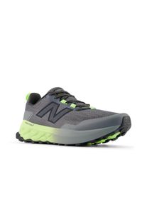 Trailrunningschuh New Balance "GAROE", Herren, Gr. 46,5, castlerock, Synthetik, Textil, Schuhe Trailrunningschuh, Laufschuh