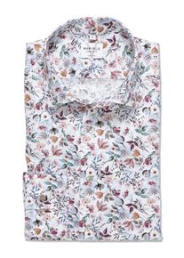 Langarmhemd MARVELIS, Damen, Gr. 39, N-Gr, gr&uuml;n, Web, Obermaterial: 100% Baumwolle, gebl&uuml;mt, h&uuml;ftbedeckend, Rundhals, 2-Knopf-Manschette, Hemden Langarmhemd, mit floralem Allover-Print