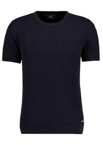 Rundhalspullover Ragman, Herren, Gr. 58, schwarz, Strick, 100% Baumwolle, Rundhals, Pullover Rundhalspullover