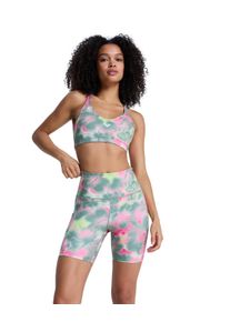 Shorts Roxy "Heart Into It Biker Pt", Damen, Gr. S, oil gr&uuml;n all heart, Obermaterial: 75% recyceltem Microfaser, 25% Elasthan;, Hosen Shorts