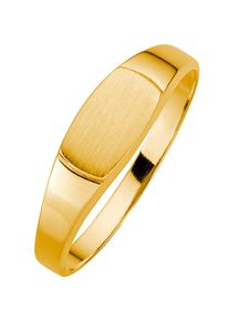 Fingerring Lady Gr. 21, gold (gelbgold 375), Fingerringe, Damen, 21, Metall, Fingerring
