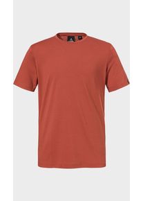 Sch&ouml;ffel Funktionsshirt SCH&Ouml;FFEL "T Shirt Style Collada MNS", Herren, Gr. 46, 5590, rot, Oberstoff: 60% Baumwolle, 40% Polyester, Rundhals, Shirts Funktionsshirt