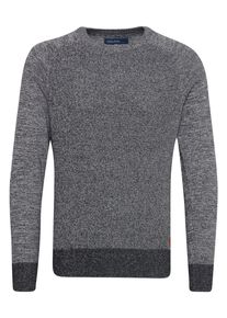 Rundhalspullover Blend "Rundhalspullover BHGandolf", Herren, Gr. L, schwarz, Obermaterial: 100% Baumwolle CO., Pullover Rundhalspullover