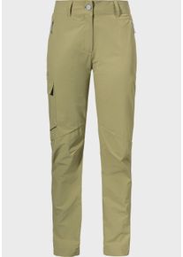 Sch&ouml;ffel Outdoorhose SCH&Ouml;FFEL "Pants Kitzstein L", Damen, Gr. 38, Normalgr&ouml;&szlig;en, gr&uuml;n (4605, gr&uuml;n), Oberstoff: 95% Nylon 5% Elasthan, Hosen Outdoorhose