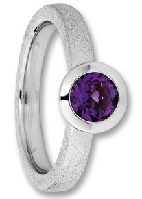 Silberring ONE ELEMENT "Amethyst Ring aus 925 Silber" Gr. 60, silber, Fingerringe, Damen, 60, Silber 925 (Sterlingsilber), Silberring