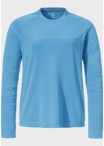 Sch&ouml;ffel Funktionsshirt SCH&Ouml;FFEL "Hiking CIRC Longsleeve Style Smue WMS", Damen, Gr. 40, blau (8105, blau), Oberstoff: 100% Polyester, Rundhals, Shirts Funktionsshirt