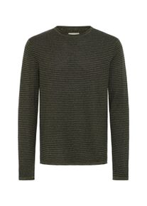 Strickfleece-Pullover Blend "Strickpullover BHBror", Herren, Gr. 3XL, gr&uuml;n (winter moss), Obermaterial: 50% Polyacryl PAN. 50% Baumwolle CO., Pullover Strickfleece-Pullover