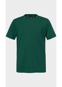 Sch&ouml;ffel Funktionsshirt SCH&Ouml;FFEL "T Shirt Style Collada MNS", Herren, Gr. 46, 6995, gr&uuml;n, Oberstoff: 60% Baumwolle, 40% Polyester, Rundhals, Shirts Funktionsshirt