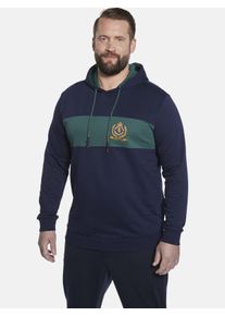 Kapuzensweatshirt CHARLES COLBY "Sweatshirt EARL TALIESIN", Herren, Gr. XXL, blau (dunkelblau), Obermaterial: 100% Baumwolle CO., Sweatshirts Kapuzensweatshirt