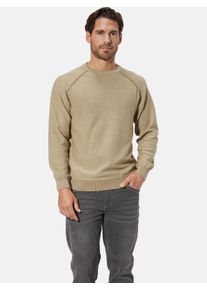 Rundhalspullover Babista "Pullover TESSALINI", Herren, Gr. M, beige, Obermaterial: 100% Baumwolle CO., Pullover Rundhalspullover