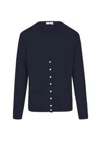 Twinset aus 100% Schurwolle-Pure Tasmanian Wool Peter Hahn blau, 38