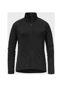 Sch&ouml;ffel Strickpullover SCH&Ouml;FFEL "Longsleeve Style Kubena WMS", Damen, Gr. 38, schwarz (9990, schwarz), Oberstoff: 89% Polyester, 11% Elasthan, Rundhals, Pullover Strickpullover