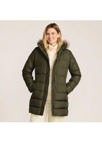 LANDS' END Daunenmantel mit Kapuze, Damen,  Gr&uuml;n, Polyester, by Lands' End