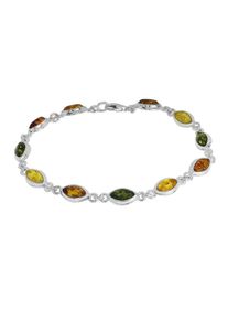 Armband OSTSEE-SCHMUCK "OSTSEE-SCHMUCK Armband Alwa Armband Alwa", silber (wei&szlig;, neutral), Armb&auml;nder, Damen, 19cm, Silber 925 (Sterlingsilber), Armband