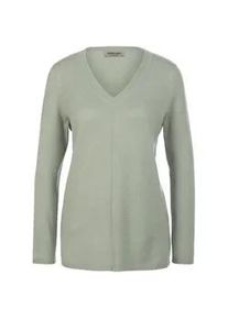 V-Pullover aus 100% Premium-Kaschmir Peter Hahn gr&uuml;n, 46