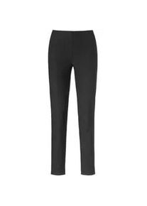 Kn&ouml;chellange Schlupf-Hose Passform Sylvia Peter Hahn schwarz, 52