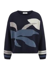 Rundhals-Pullover Peter Hahn mehrfarbig, 36