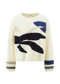 Rundhals-Pullover Peter Hahn weiss, 44