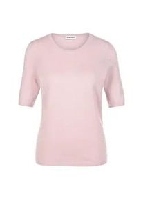 Rundhals-Pullover aus Schurwolle und Kaschmir Peter Hahn ros&eacute;, 42