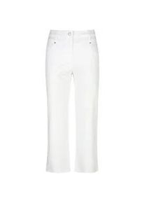 Capri-Hose Passform Sylvia Peter Hahn weiss, 50
