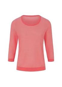 Rundhals-Pullover aus 100% SUPIMA&reg;-Baumwolle Peter Hahn rot, 44