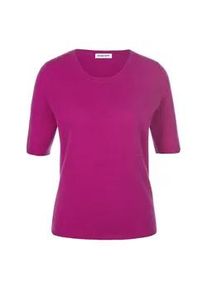 Rundhals-Pullover aus Schurwolle und Kaschmir Peter Hahn pink, 46