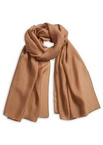 Schal aus 100% Seide Peter Hahn braun