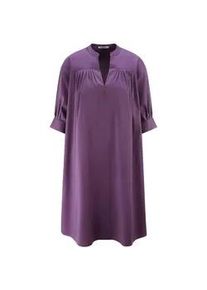 Kleid &uuml;berschnittener Schulter Peter Hahn lila, 44