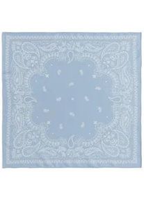 Nicki-Tuch aus 100% Seide Peter Hahn blau