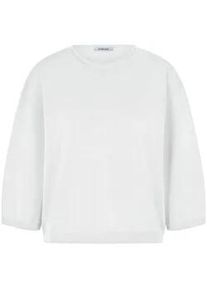 Rundhals-Pullover aus 100% SUPIMA&reg;-Baumwolle Peter Hahn weiss, 38