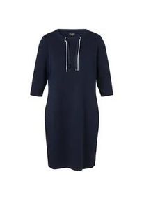 Jersey-Kleid 3/4-Arm Via Appia Due blau, 52
