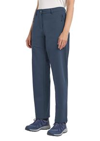 Funktionshose Jack Wolfskin "PICO TRAIL PANTS W", Damen, Gr. 46, blau (midnightsky), Obermaterial: 100% POLYESTER. Futter: 100% POLYESTER, Hosen Funktionshose