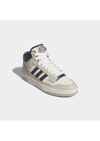 Sneaker adidas Sportswear "RAPID COURT MID", Herren, Gr. 48, wei&szlig; (supcol, owei&szlig;, shanav), Leder, Synthetik, Schuhe Sneaker