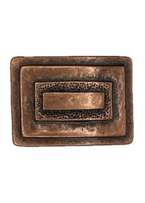 G&uuml;rtelschnalle RETTUNGSRING G&Uuml;RTEL, Damen, rosa (kupfer), G&uuml;rtel G&uuml;rtelschnalle