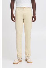 Chinohose Blend "BHNATAN", Herren, Gr. 36, L&auml;nge 32, beige (bleached sand), Web, Obermaterial: 98% Baumwolle, 2% Elasthan, unifarben, schmal normal, Hosen Chinohose