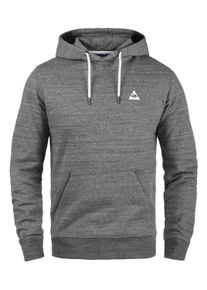 Kapuzenpullover Blend "Hoodie BHHenner", Herren, Gr. L, grau (pewter mix), Obermaterial: 60% Baumwolle CO. 40% Polyester PES., Pullover Kapuzenpullover