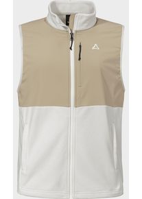 Sch&ouml;ffel Fleeceweste SCH&Ouml;FFEL "Fleece Vt Style Ash WMN", Damen, Gr. 38, 9040, natur, Oberstoff: 100%Polyester, ohne Ausschnitt, Westen Fleeceweste