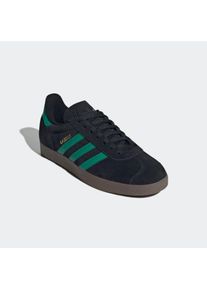 Sneaker adidas originals "GAZELLE", Herren, Gr. 40, wei&szlig; (core schwarz, court gr&uuml;n, cloud wei&szlig;), Leder, Synthetik, Schuhe Sneaker