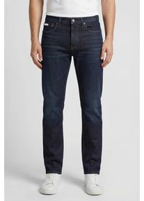 Slim-fit-Jeans Calvin Klein Jeans "SLIM TAPER JEANS", Herren, Gr. 30, L&auml;nge 30, sapphire tango, Denim/Jeans, Obermaterial: 98% Baumwolle, 2% Elasthan, unifarben, slim fit lang, Jeans Slim-fit-Jeans, Slim fit