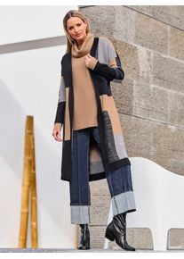 Rollkragenpullover Heine "Rollkragen-Pullover", Damen, Gr. 32/34, braun (camel), 50% Viskose, 28% Polyester, 22% Polyamid, unifarben, Pullover Rollkragenpullover