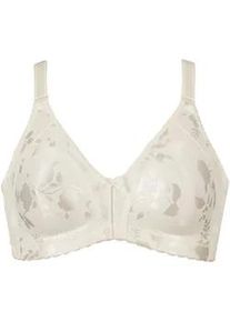 Minimizer-BH Naturana "Minimizer", Damen, Gr. 90, Cup D, beige (champagner), Jacquard, Obermaterial: 93% Polyamid, 7% Elasthan, Jacquardmuster, gebl&uuml;mt, unifarben, sehr bequem, BHs Minimizer-BH, Shaping-Effekt, breite Tr&auml;ger, feminin, b&uuml;gellos, Satin, Blumenmuster
